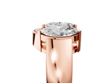 Rose gold Open Band Marquise Diamond Tension Setting_9