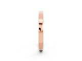 Rose gold Pavé Round Amethyst Channel Set Band_20