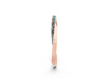 Rose gold Pavé Round Blue Topaz Twist Band_14