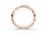 Rose gold Pavé Round Citrine Twist Eternity Band with Shared Prong Setting_21