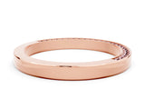 Rose gold Pavé Round Morganite Channel Set Band_18