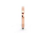 Rose gold Pavé Round Peridot Channel Set Band_20