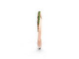 Rose gold Pavé Round Peridot Twist Band_26