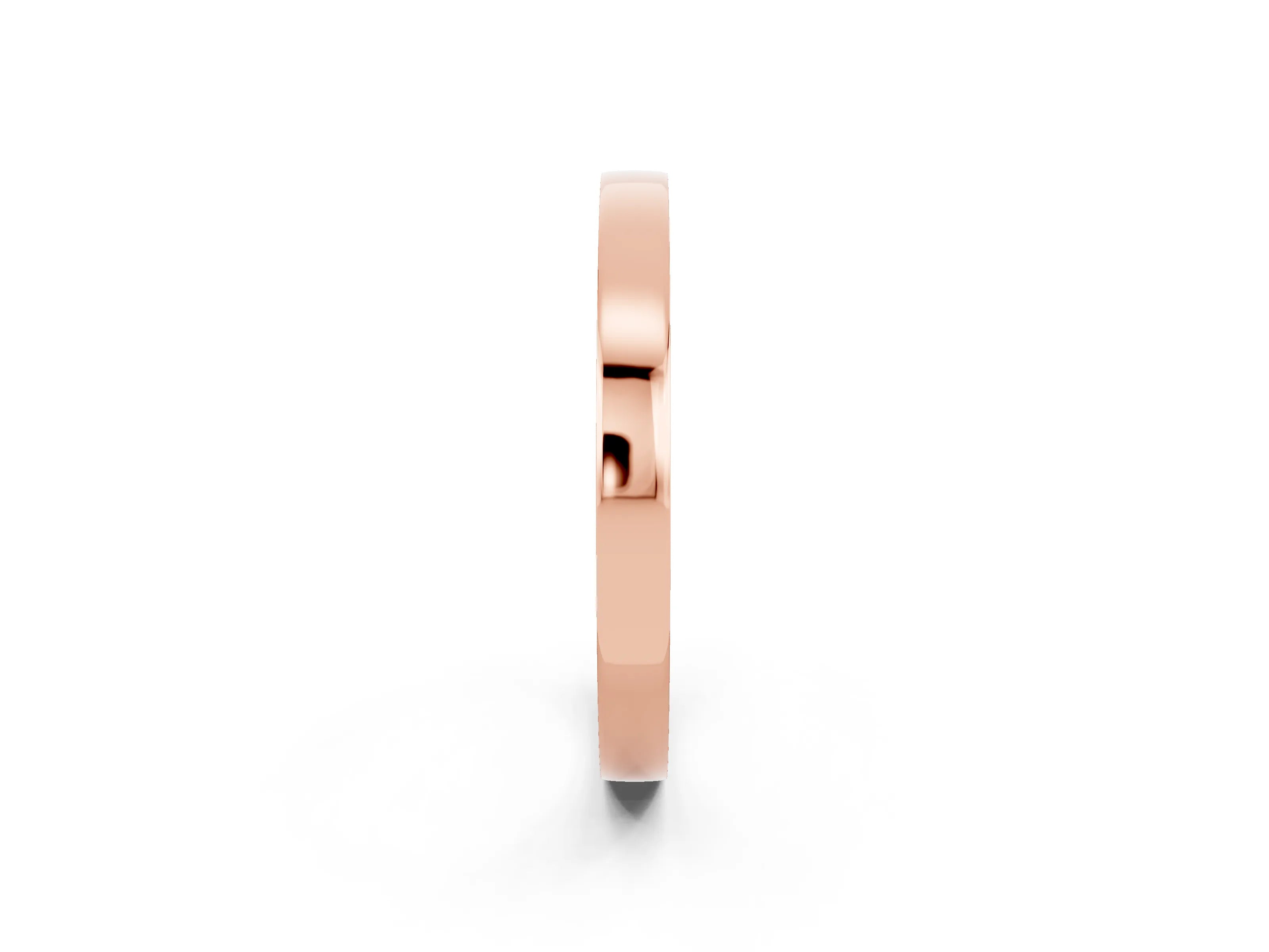 Rose gold Pavé Round Tanzanite Channel Set Band_20