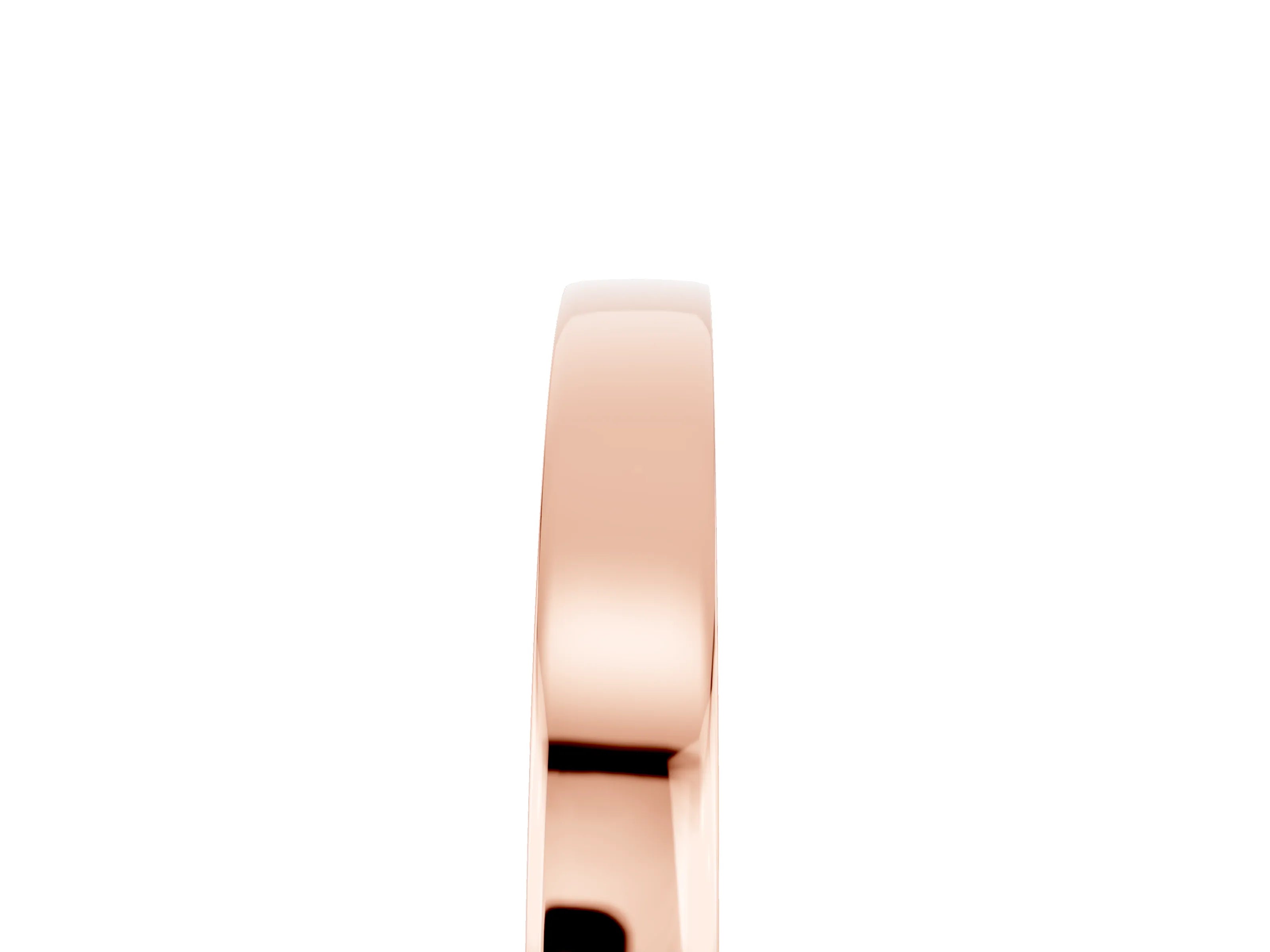 Rose gold Pavé Round Tanzanite Channel Set Band_23