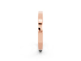 Rose gold Pavé Round Yellow Sapphire Channel Set Band_20