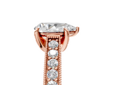 Rose gold Pear Cut Diamond Pave Band with Four-Prong Setting_39