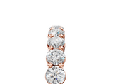 Rose gold Round Diamond Half-Eternity Prong-Set Band_109