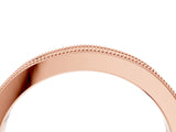 Rose gold Round Diamond Milgrain Pavé Eternity Band_8