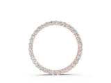Rose gold Round Diamond Prong-Set Eternity Pendant_24