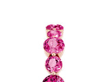 Rose gold Round Pink Sapphire Scalloped Prong Set Eternity Band_35