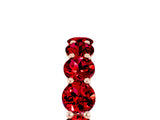 Rose gold Round Ruby Shared Prong Eternity Band_11