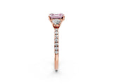 Rose gold Three-Stone Fancy Pink Asscher Cut Cut Diamond Pavé Band with Prong Setting_17