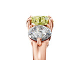 Rose gold Three-Stone Fancy Yellow Round  Brilliant Cut Solitaire Ring with Prong Setting on a Classic Band