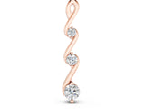 Rose gold Three-Stone Round Brilliant Prong Set Pendant_6