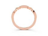 Rose gold Twisted Marquise Pink Sapphire Pavé Band with Shared Prong Setting_21