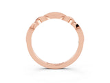Rose gold Twisted Ruby Marquise Pavé Band with Shared Prong Setting_9