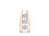 Rose gold Vertical Channel Set Round Diamond Pendant_17