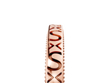 Rose gold Vintage Engraved Milgrain Band
