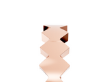 Rose gold Zigzag Chevron Band with No Stone_44