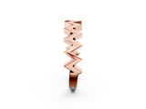 Rose gold Zigzag Chevron Band_25