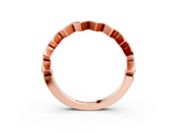 Rose gold Zigzag Chevron Band_26
