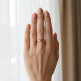 Rose gold Zigzag Chevron Band_40