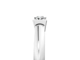 Silver Baguette Solitaire Bar-Set Minimalist Band_20
