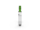 Silver Channel Set Princess Cut Peridot Eternity Band_50