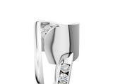 Silver Cushion Cut Solitaire Tension-Set Diamond Split Shank Ring_30