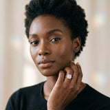 Silver Cushion Halo Pave Diamond Engagement Ring with Four-Prong Setting_46