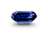 Silver Emerald Cut Solitaire Twisted Band with Prong Setting_21