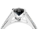 Silver Fancy Black Pear Cut Cut Diamond Channel Set Pave Band with Tension Prong Setting_10