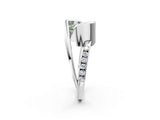 Silver Fancy Green Radiant Cut Solitaire Tension-Set Diamond Split Shank Ring_8