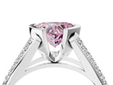 Silver Fancy Pink Heart Cut Cut Diamond Channel Set Pave Band with Tension Prong Setting_10