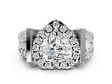 Silver Heart Cut Cut Halo Split Shank Prong Set Ring_7
