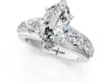 Silver Marquise Brilliant Solitaire with Side Stones on a Pave Band and Four-Prong Setting_15