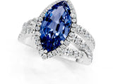 Silver Marquise Cut Cut Halo Split Shank Prong Setting Ring_31