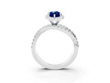 Silver Marquise Cut Cut Halo Split Shank Prong Setting Ring_33