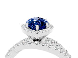 Silver Marquise Cut Cut Halo Split Shank Prong Setting Ring_34