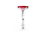 Silver Marquise Cut Ruby Engagement Ring with Side Stone Accents and Four-Prong Setting_26