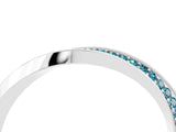 Silver Pavé Round Blue Topaz Twist Band_4