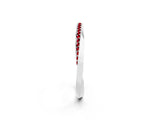 Silver Pavé Round Ruby Twist Band_2