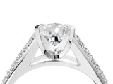 Silver Pear Cut Cut Diamond Channel Set Pave Band with Tension Prong Setting_11
