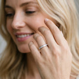 Silver Princess Cut Channel Set Diamond Eternity Band_34