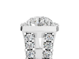 Silver Round Cut Cut Halo Split Shank Prong Set Ring_12