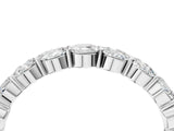 Silver Round Diamond Eternity Band with U-Prong Setting_40