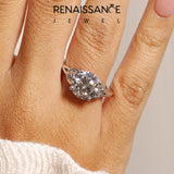 Silver 0.29 Carat E VVS2 Round Diamond Solitaire Engagement Ring with Celtic Knot Band and Four-Prong Setting