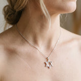 Silver Silver Star of David Pendant_11