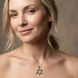 Silver Silver Star of David Pendant
